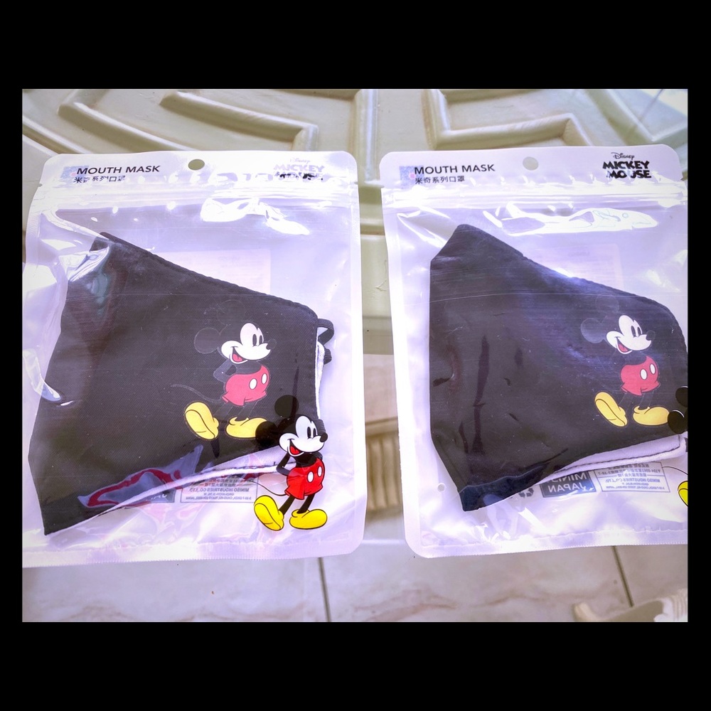 Cute Mickey Mouse Reusable face masks- Adult size